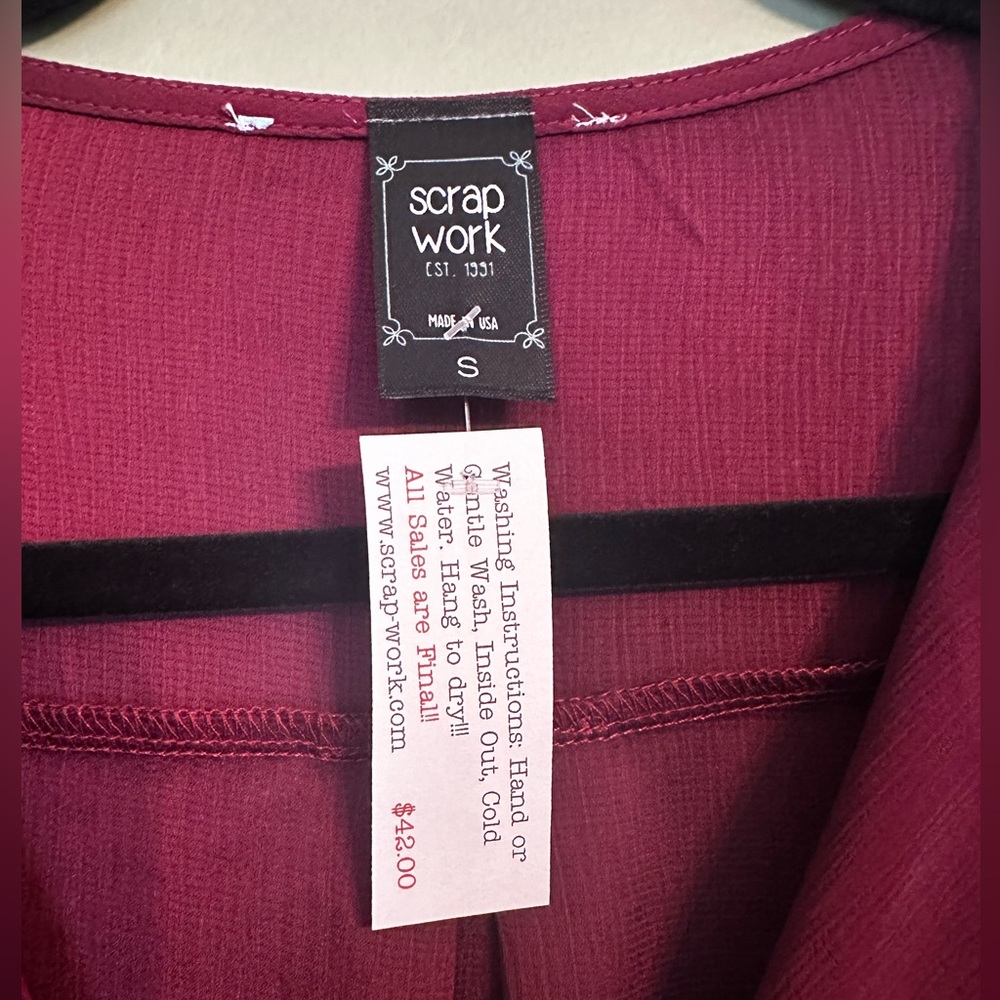 Scrap Work Blouse - Picture 3 of 3